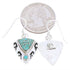 Genuine Sterling Silver Turquoise Earrings GS75831